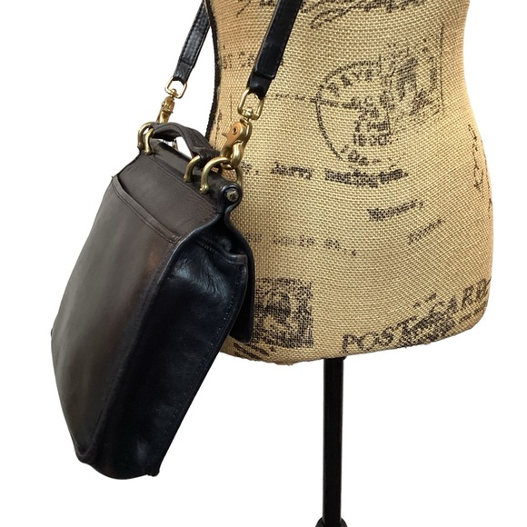 Vintage COACH Willis 9927 Leather Messenger Crossbody Bag J4D-9927 - Picture 5 of 13